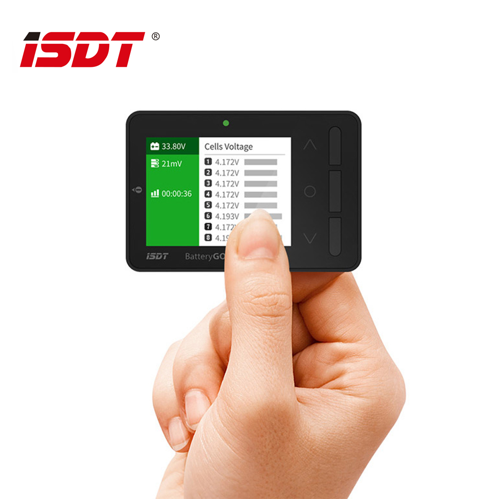 Drone Battery Voltage Checker - ISDT BG-8S Smart Battery Meter Digital
