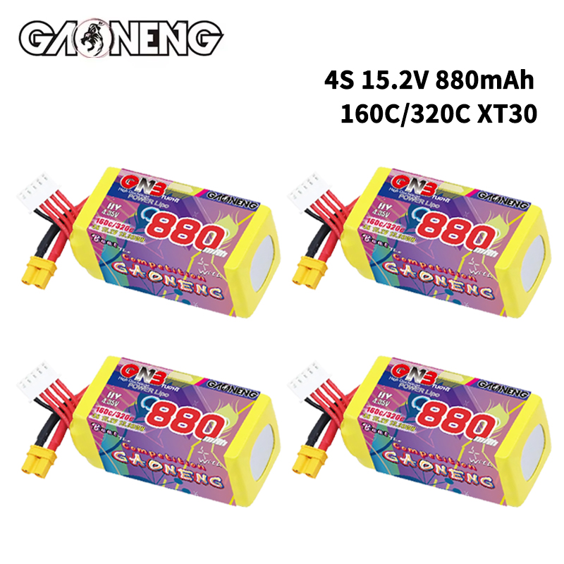 Drone Battery Plate - GNB 4S 880mAh 15.2V 160C/320C HV