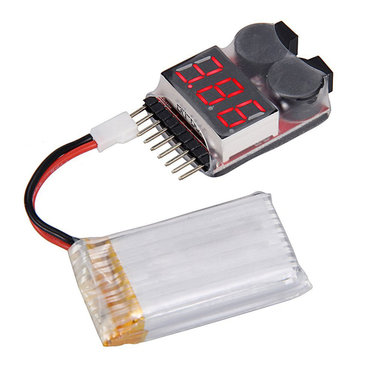 Drone Battery Voltage Checker - -8S Lipo Battery Voltage Tester Checker