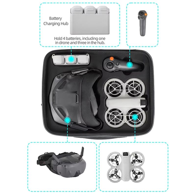 Sunnylife Waterproof Bag For D - مراجعة Drone Battery Bag وسعره