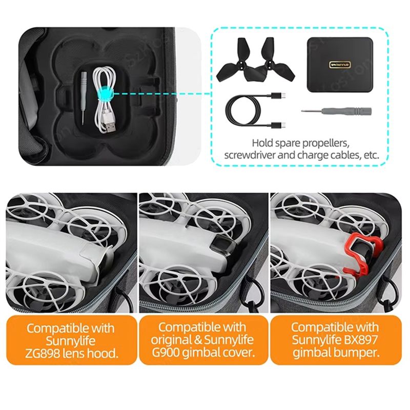 Sunnylife Waterproof Bag For D - مراجعة Drone Battery Bag وسعره