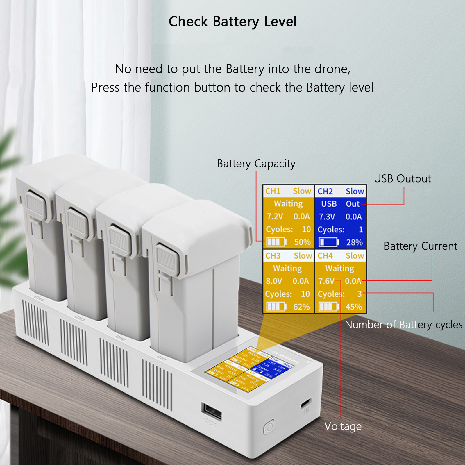 For DJI Mini 3/3 Pro Intellige - مراجعة Drone Battery Smart وسعره