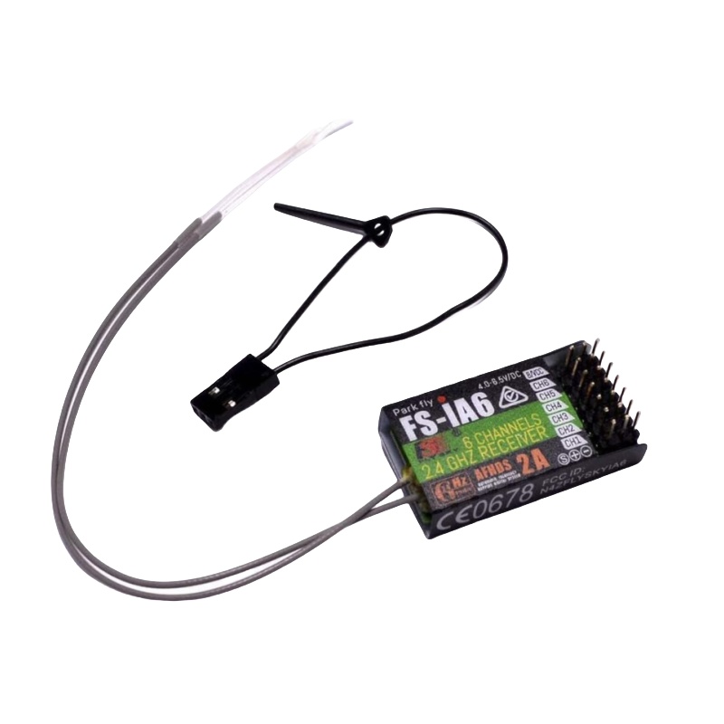 Flysky FS-IA6 Receiver 6CH Dua - مراجعة Drone Battery Plate وسعره
