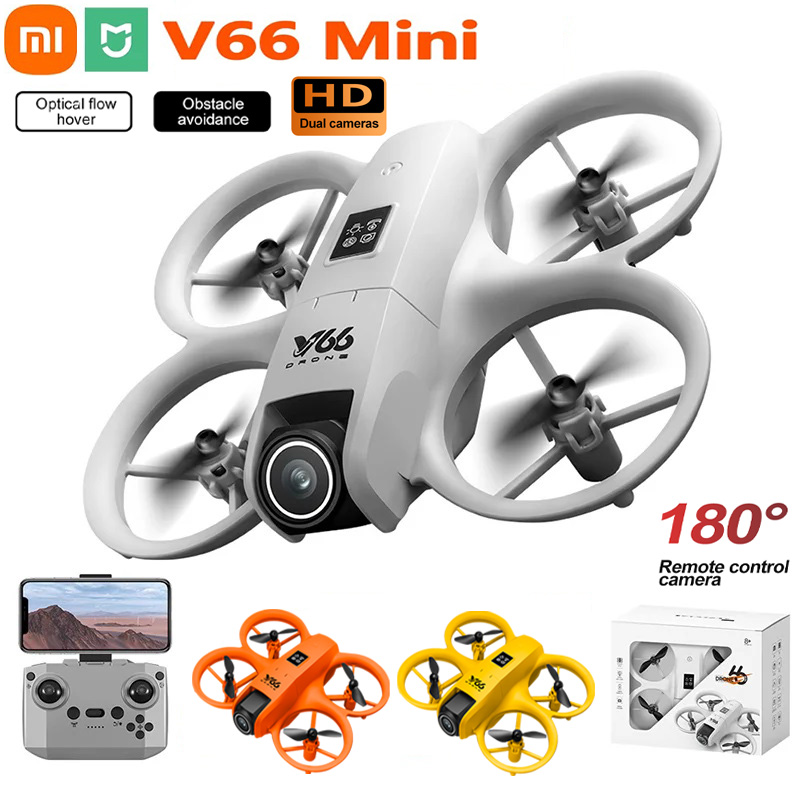 New V66 Mini Drone HD Camera 4 - مراجعة Drone Battery Case وسعره