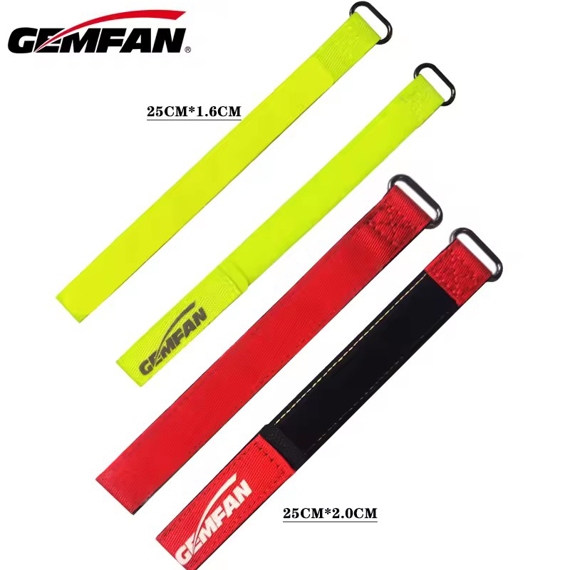 2PCS Gemfan High-Strength Anti - مراجعة Drone Battery Strap وسعره