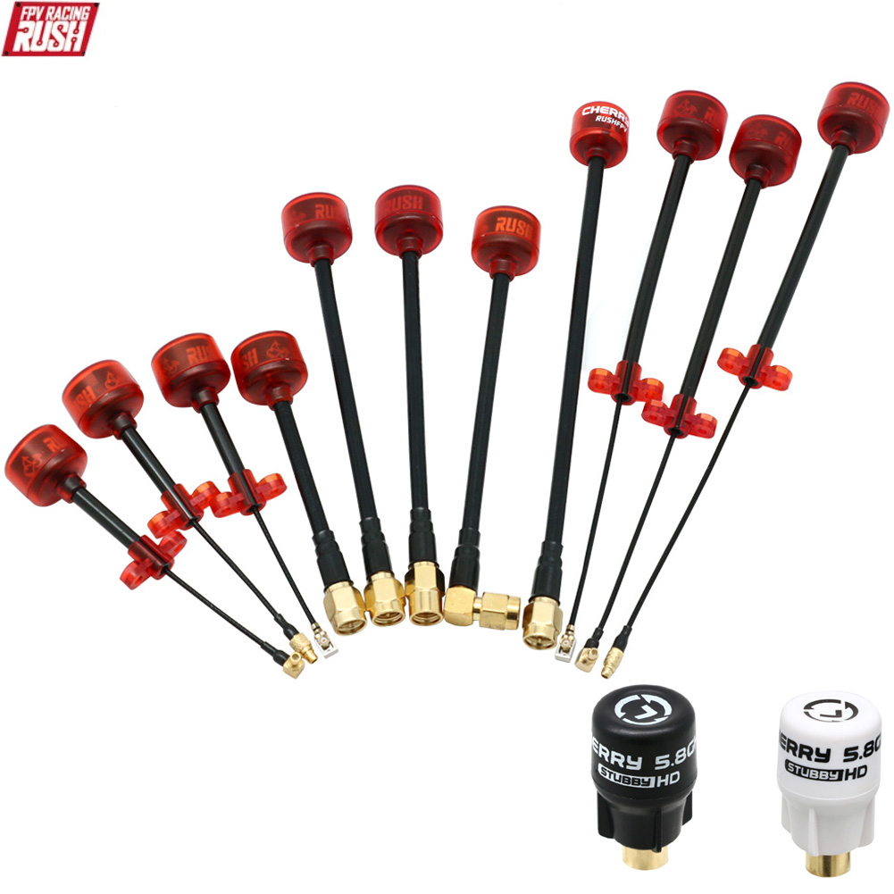 Rush Cherry FPV 5.8G Antenna L - مراجعة Drone Battery Connector وسعره