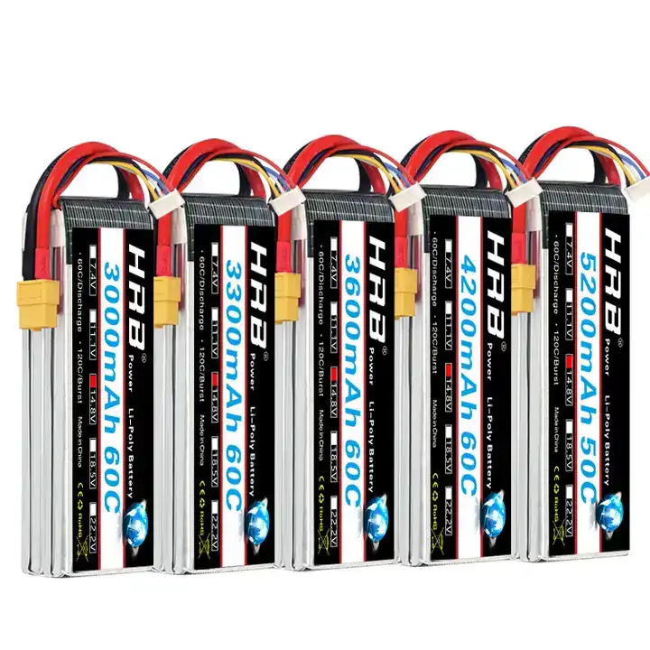 HRB Lipo Battery 2~6S 2200mah/ - مراجعة Drone Battery 6S وسعره