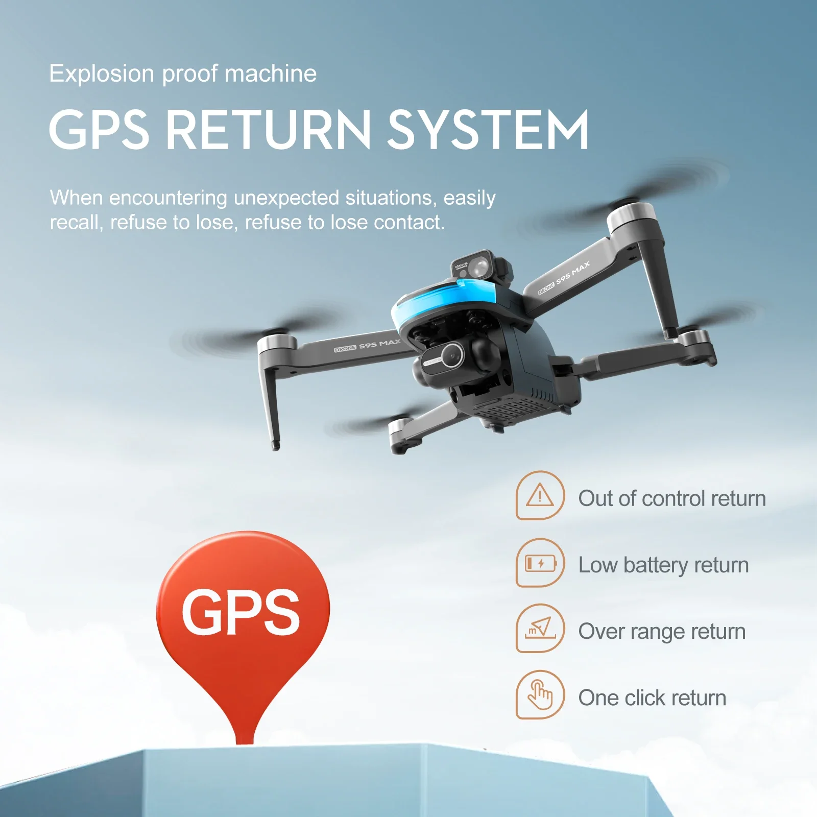 NEW S9S MAX MINI Drone 4K 2-Ax - مراجعة Drone Battery Case وسعره