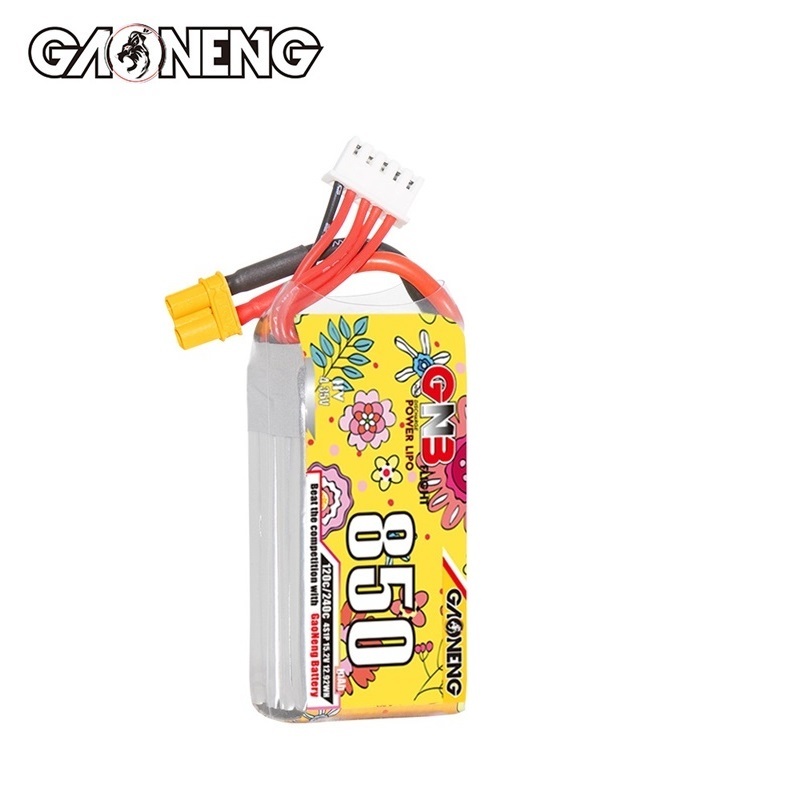 Upgraded GNB 4S 15.2V 850mAh L - مراجعة Drone Battery 4S وسعره