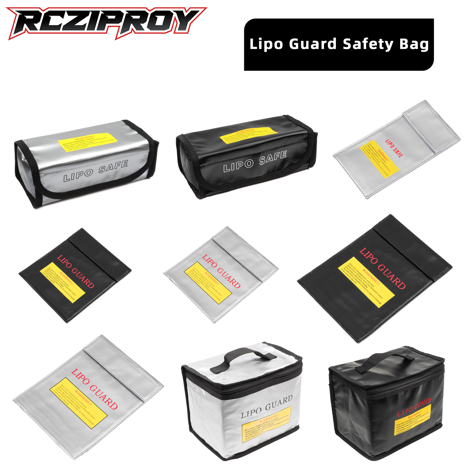 RCZIPROY Lipo Battery Safe Bag - مراجعة Drone Battery Bag وسعره
