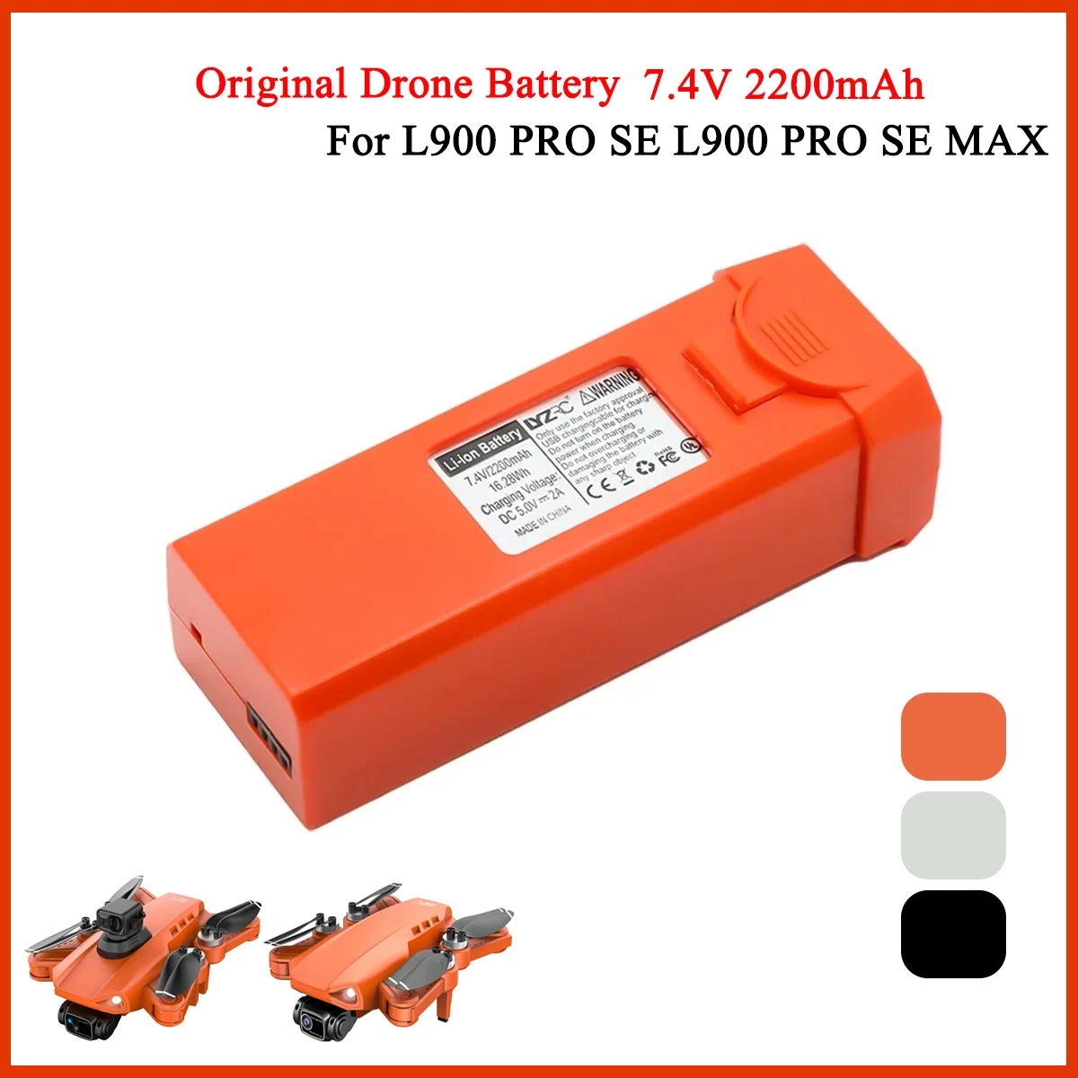 Battery L900 PRO SE Max Drone  - مراجعة Drone Battery Li-Ion وسعره