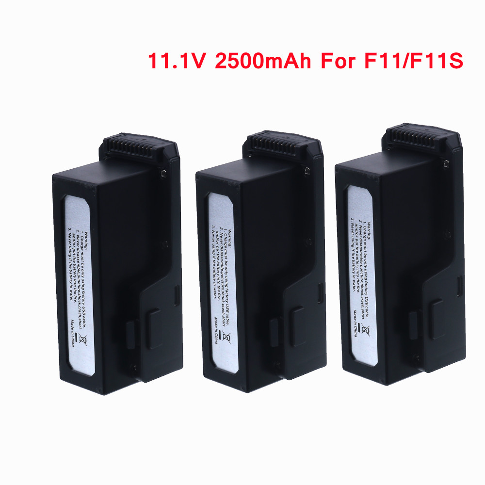 For SJR/C SJRC F11/F11 PRO Bat - مراجعة Drone Battery Lipo وسعره