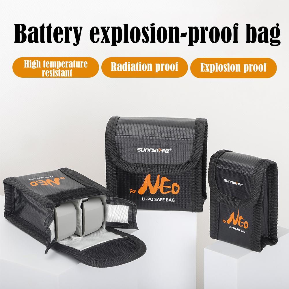Drone Flight Battery Safe Bag  - مراجعة Drone Battery Bag وسعره