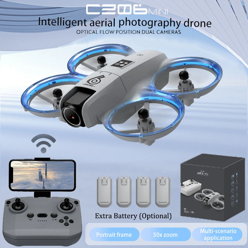 CZ06 Mini RC Quadcopter Drone  - مراجعة Drone Battery Case وسعره