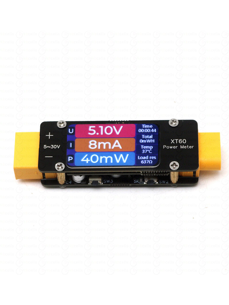 2mA-64A DC XT60 Ammeter Power  - مراجعة Drone Battery Voltage Checker وسعره