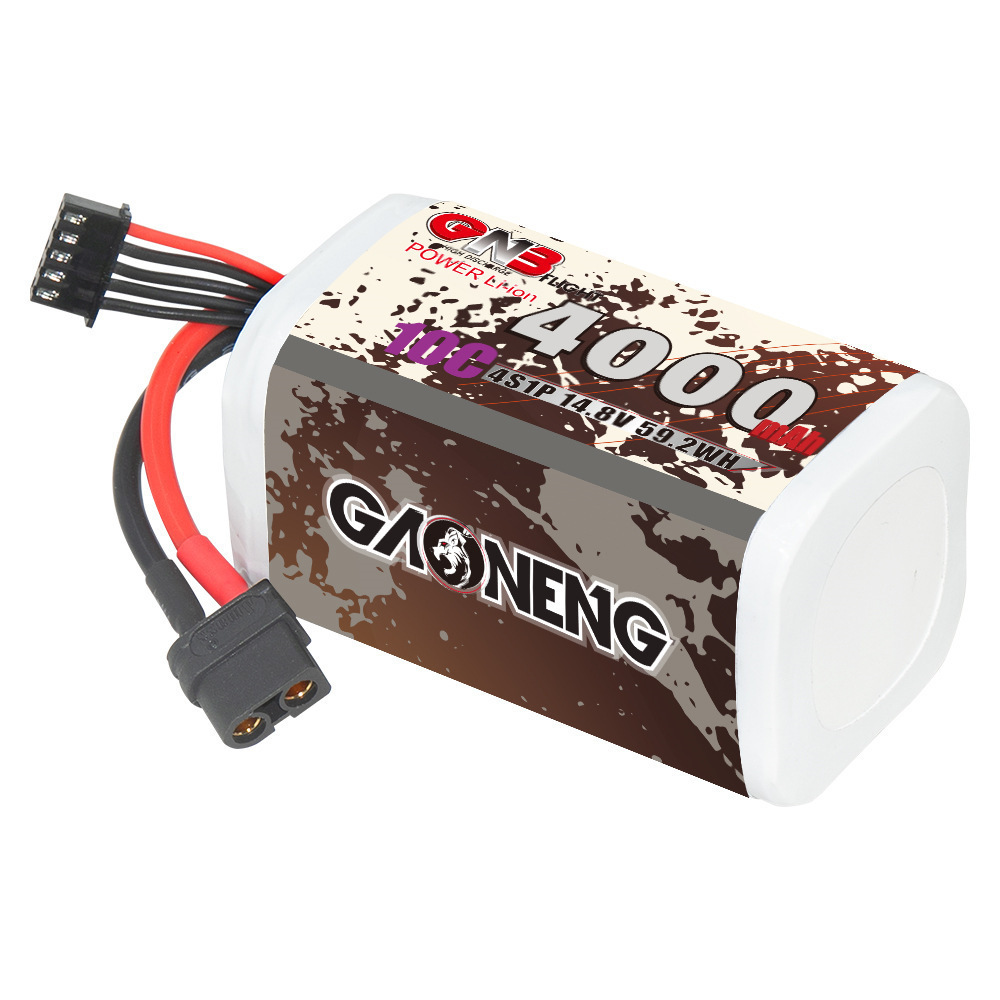 GNB 4000mAh 4S 14.8V 10C 20C W - مراجعة Drone Battery Plate وسعره