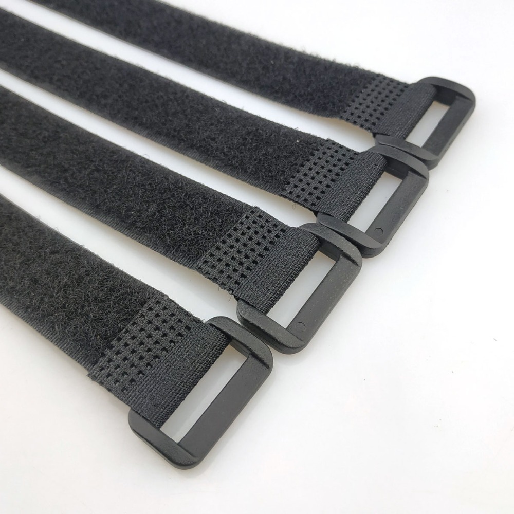 4pcs 450mm Black Battery Belt  - مراجعة Drone Battery Strap وسعره