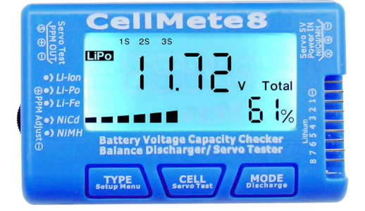 RC Cellmeter8 Cellmeter7 Digit - مراجعة Drone Battery Alarm وسعره