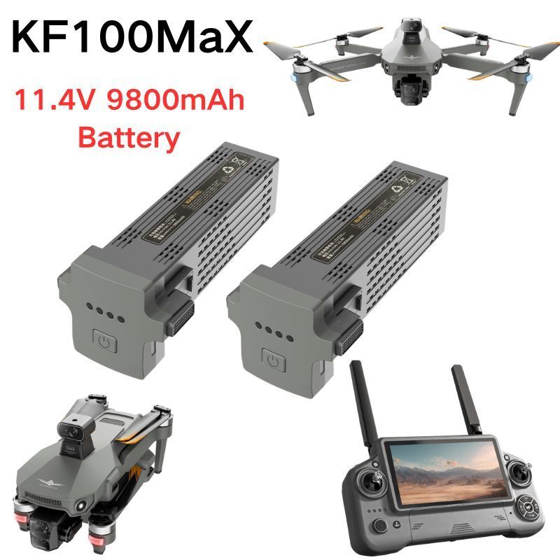 KF100 MAX RC Drone Original Ba - مراجعة Drone Battery Lipo وسعره