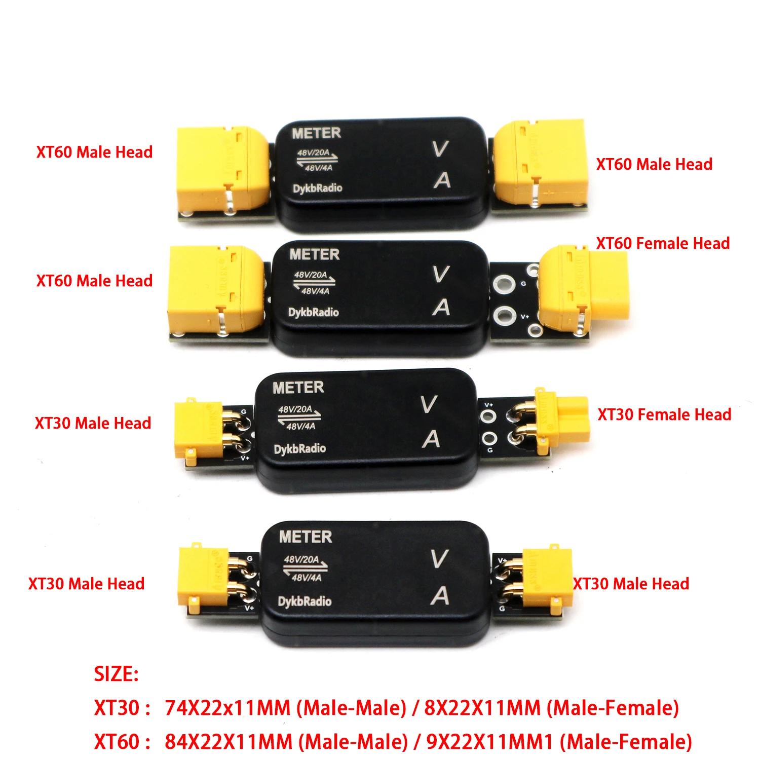 USB XT60 XT30 Voltmeter Ammete - مراجعة Drone Battery Voltage Checker وسعره