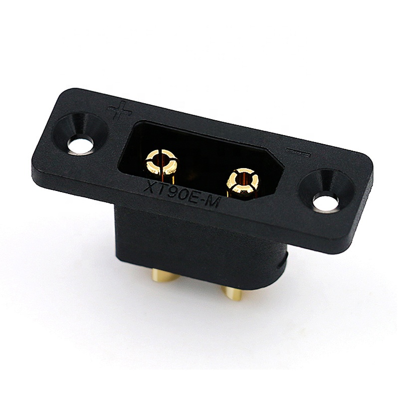 30PCSAmass Black XT90E-M Panel - مراجعة Drone Battery Connector وسعره