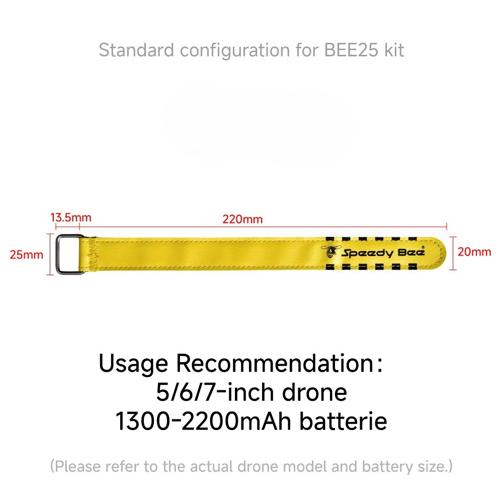 SpeedyBee FPV Lipo Battery Tie - مراجعة Drone Battery Strap وسعره