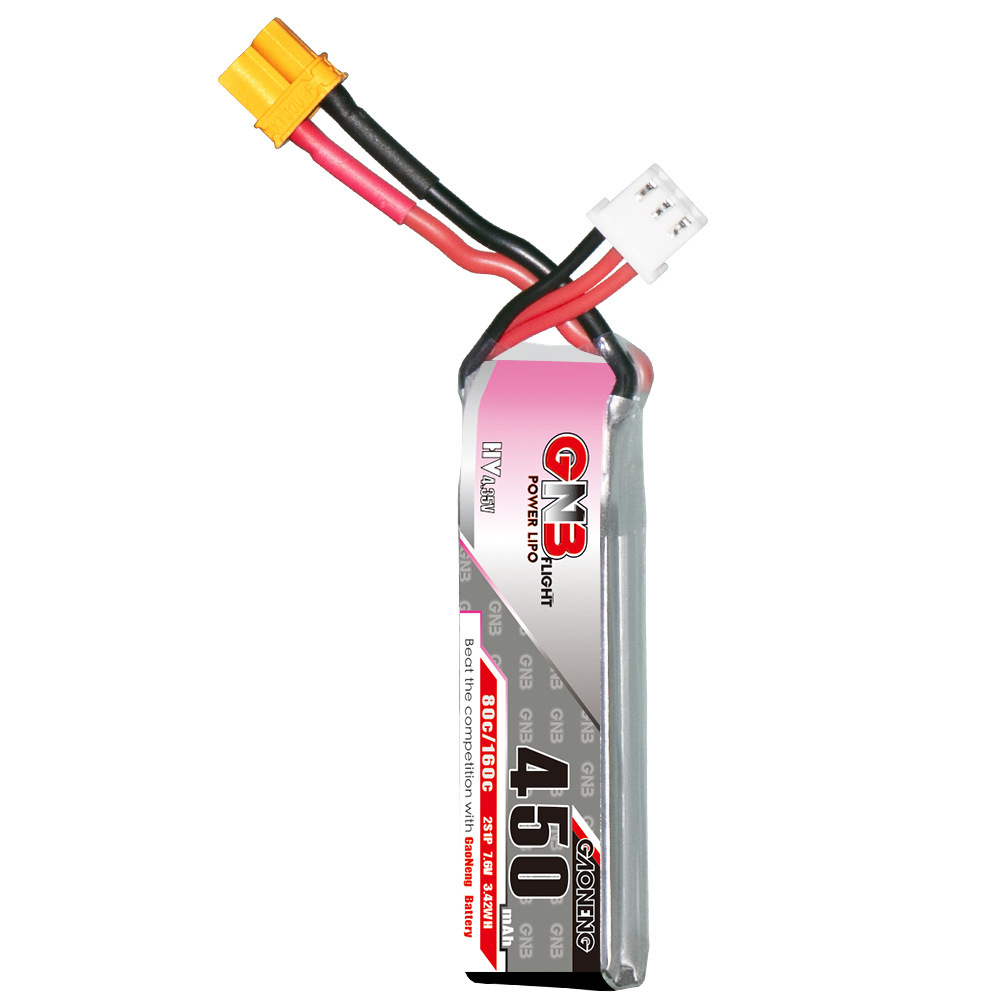 GNB LiPo Battery HV 2S 7.6V 45 - مراجعة Drone Battery Plate وسعره