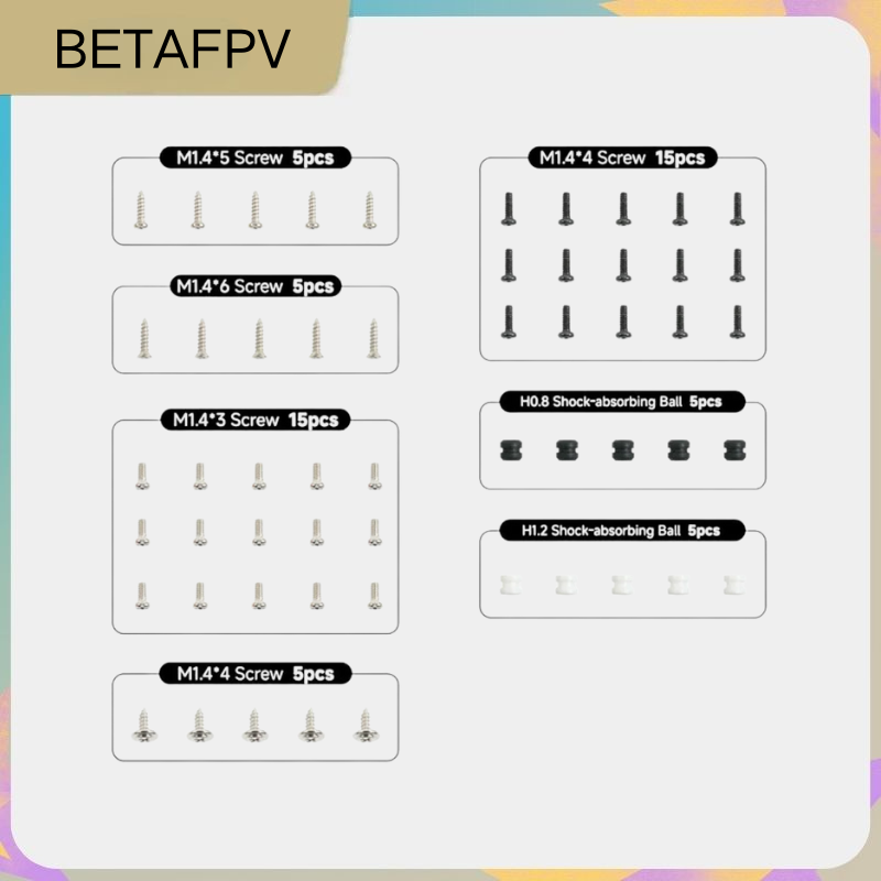 BETAFPV Drone Screw Pack Compa - مراجعة Drone Battery Bag وسعره