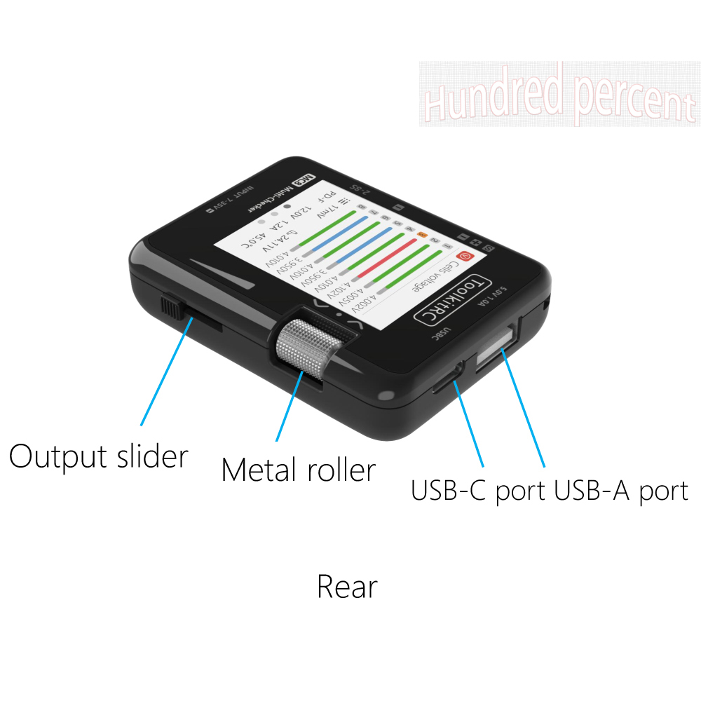 ToolkitRC MC8 Mini Size Cell c - مراجعة Drone Battery Voltage Checker وسعره