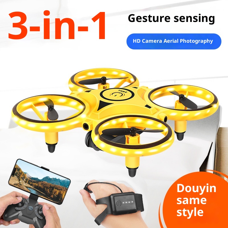 Electric Gesture Control Drone - مراجعة Drone Battery Smart وسعره