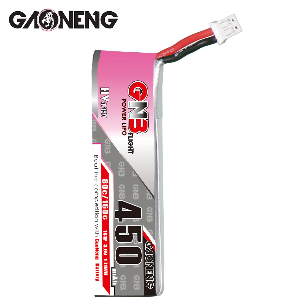 GNB HV 1S 3.8V 450mAh 80C/160C - مراجعة Drone Battery Plate وسعره