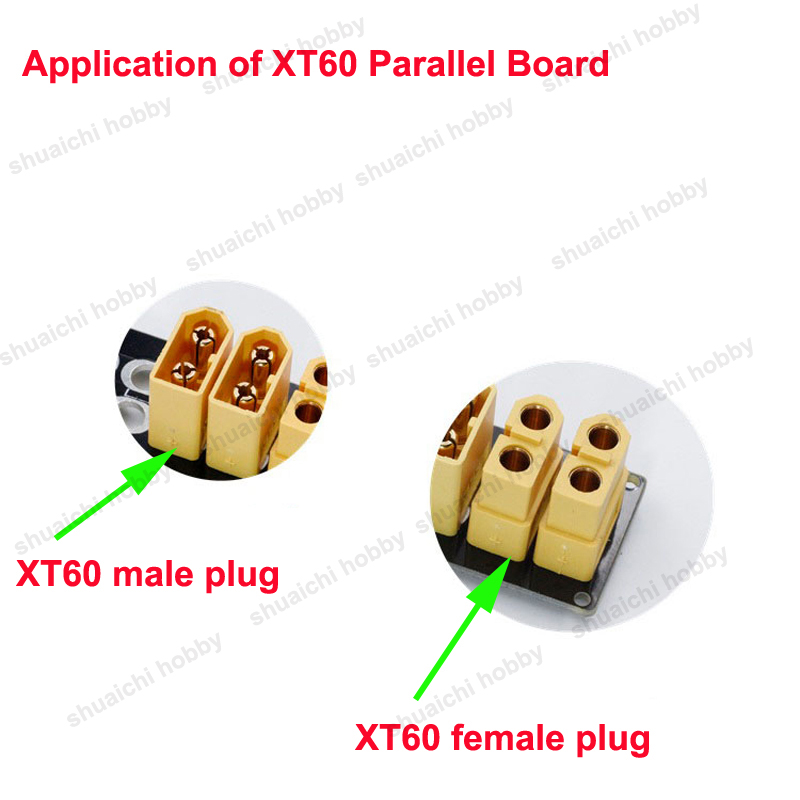 1PC XT60 XT30 Parallel Board f - مراجعة Drone Battery Parallel Board وسعره