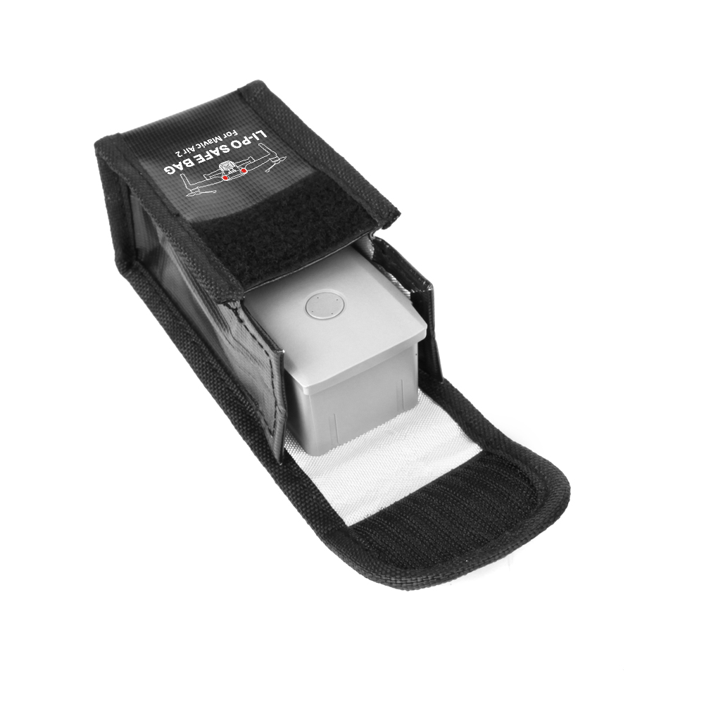 For DJI AIR 2S LiPo Safe Bag E - مراجعة Drone Battery Bag وسعره