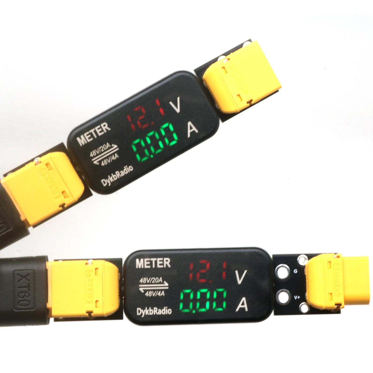 20A USB XT60 XT30 Voltmeter Am - مراجعة Drone Battery Voltage Checker وسعره