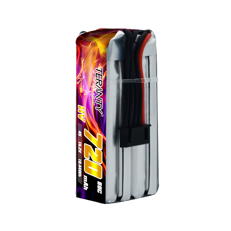 TERANTY 720mAh 4S 15.2V HV Lip - مراجعة Drone Battery Plate وسعره
