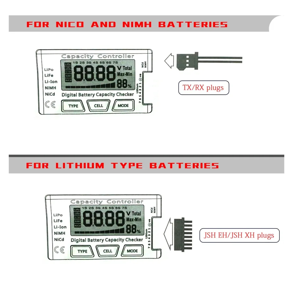 RC Cellmeter 7 Digital Battery - مراجعة Drone Battery Alarm وسعره