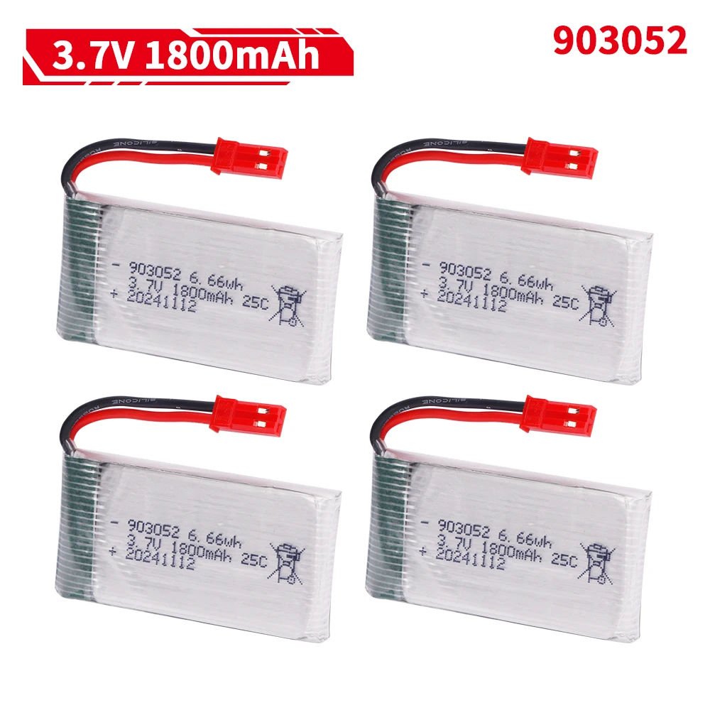 3.7V 1800mAh 903052 lipo Batte - مراجعة Drone Battery Charger وسعره