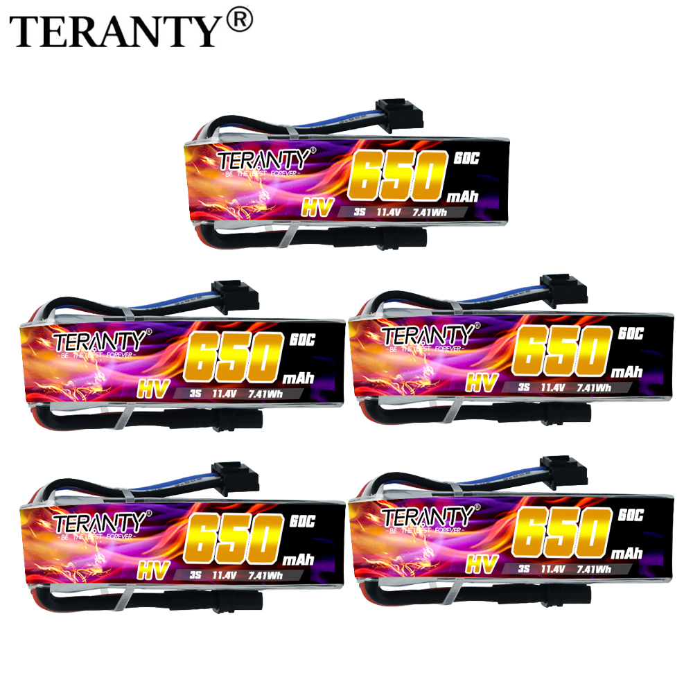 1/2/5/8pcs TERANTY 650mAh 3S 1 - مراجعة Drone Battery 3S وسعره