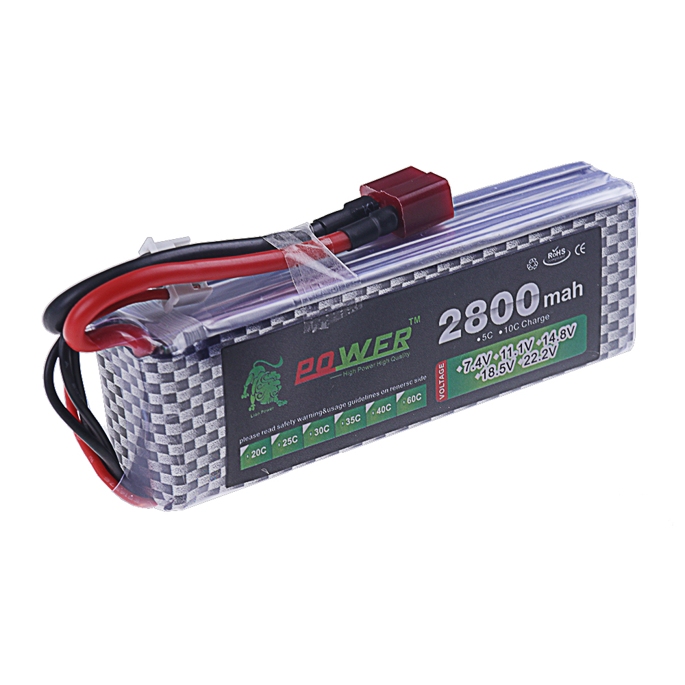 2800mAh 3S 11.1V 40C FPV Drone - مراجعة Drone Battery 3S وسعره