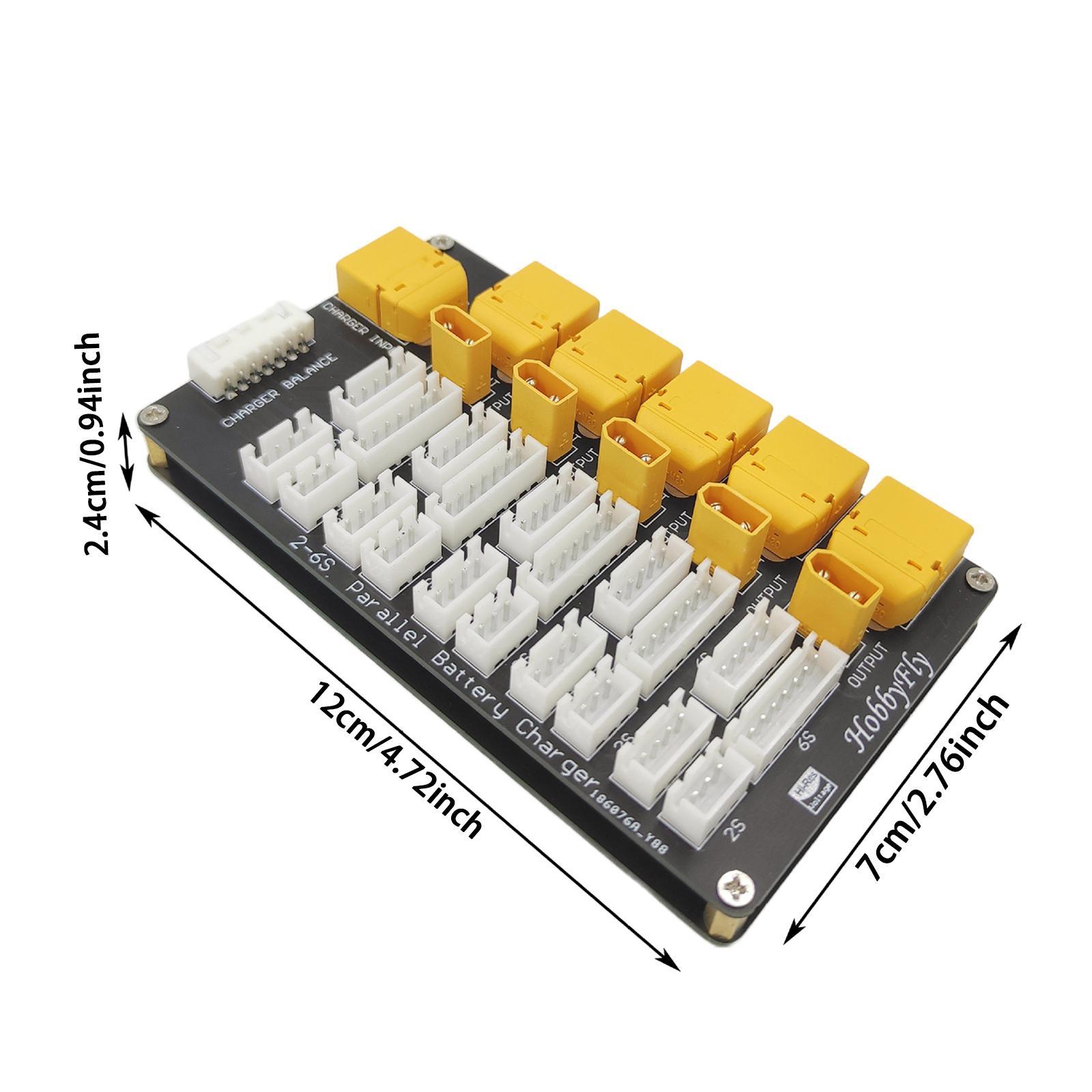 RC Aircraft Lipo Parallel Char - مراجعة Drone Battery Parallel Board وسعره