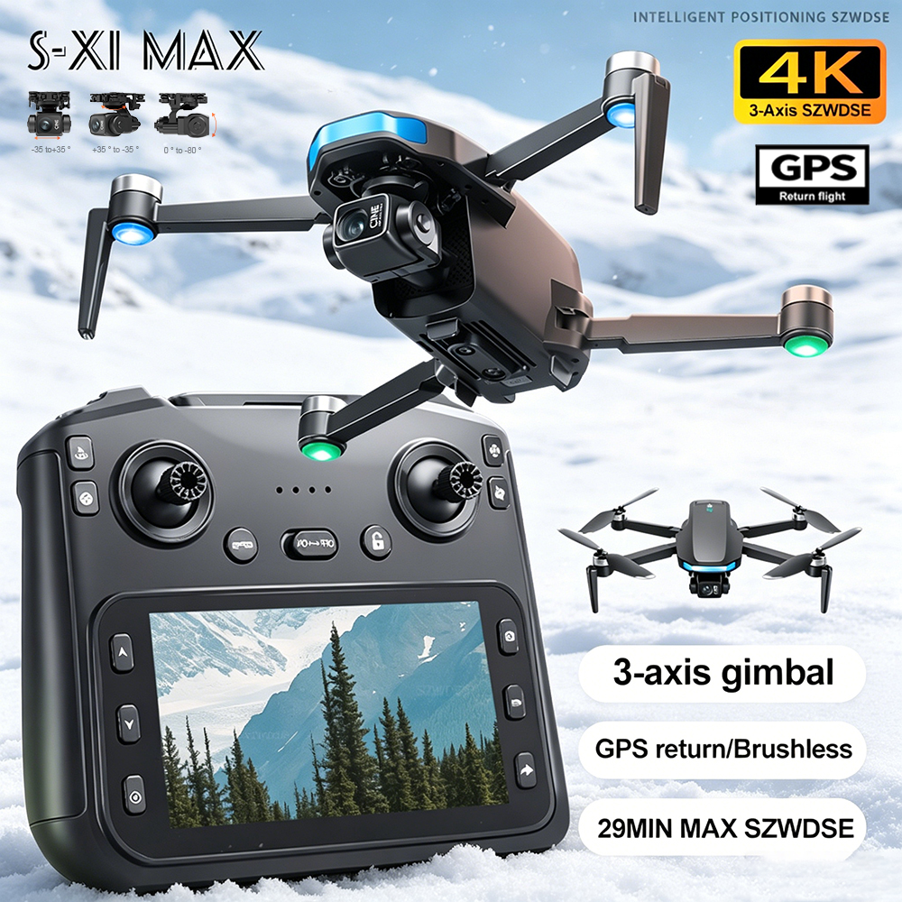 New S-X1 MAX Drone GPS 8K Prof - مراجعة Drone Battery Balance Charger وسعره