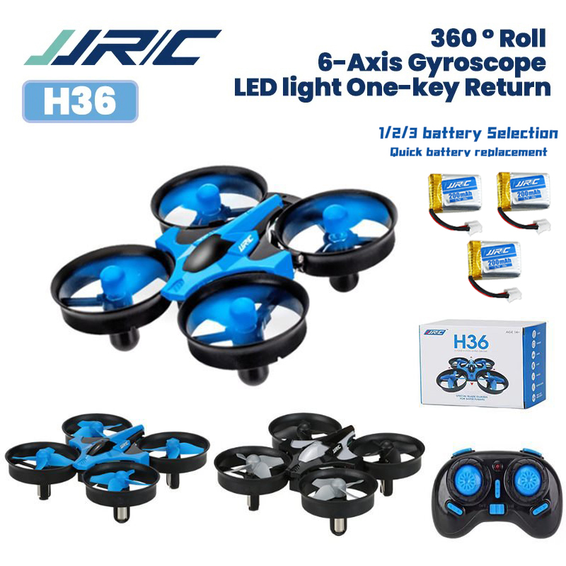 jjrc H36 Mini Drone 3D Flip He - مراجعة Drone Battery Case وسعره