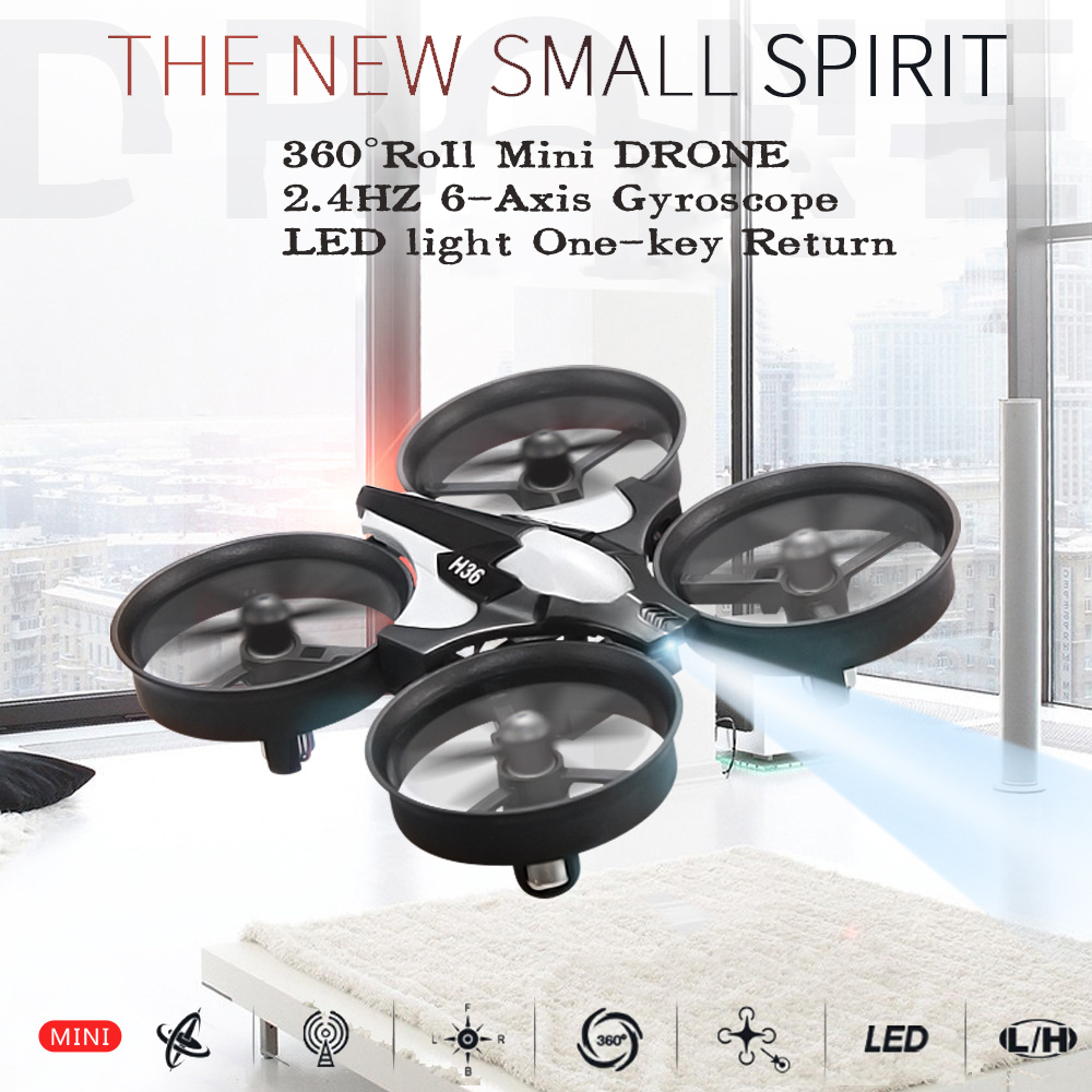 jjrc H36 Mini Drone 3D Flip He - مراجعة Drone Battery Case وسعره