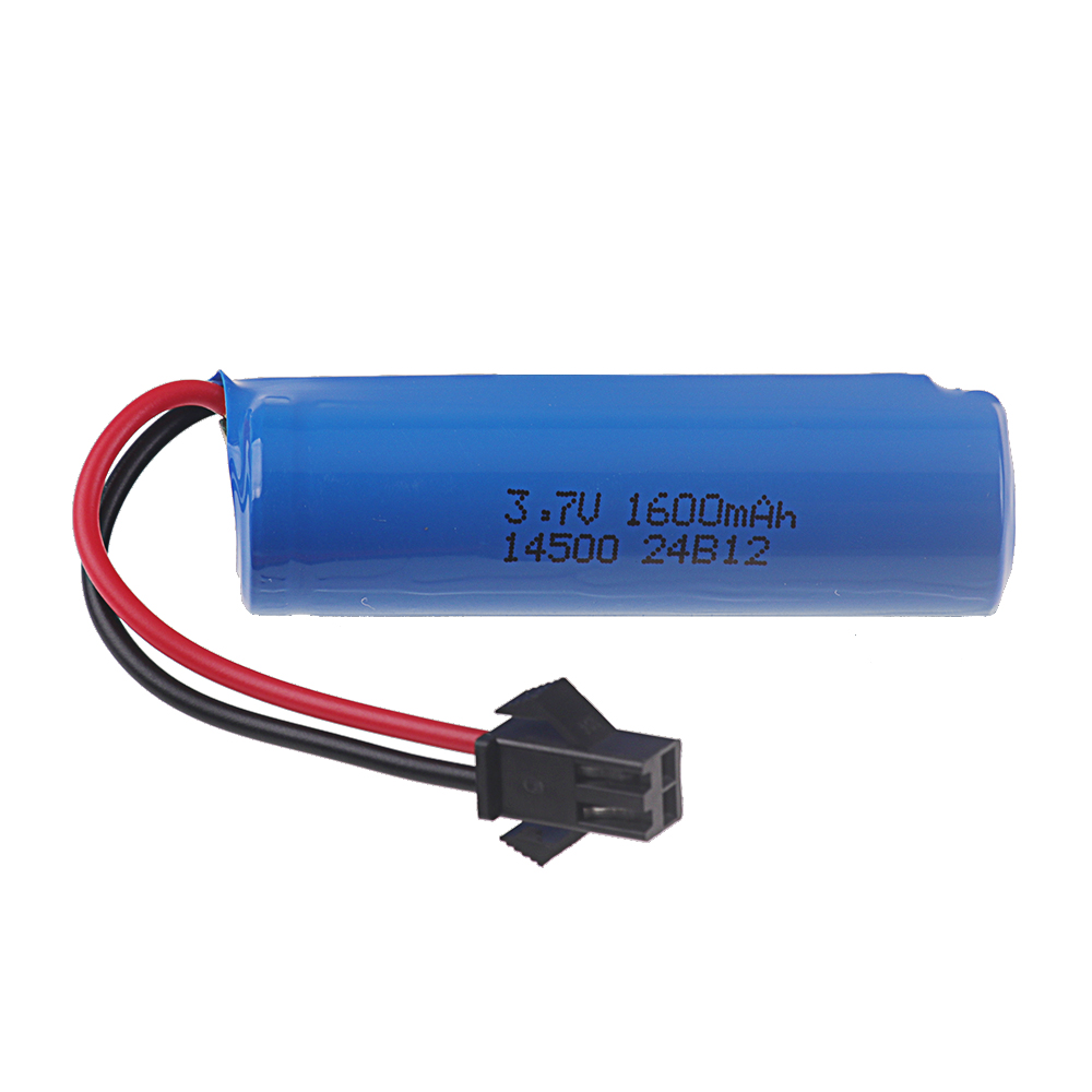 Original 3.7v 14500 1600mAh Li - مراجعة Drone Battery Li-Ion وسعره