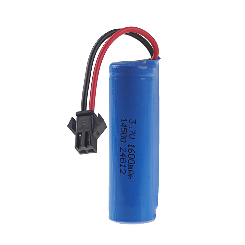 Original 3.7v 14500 1600mAh Li - مراجعة Drone Battery Li-Ion وسعره