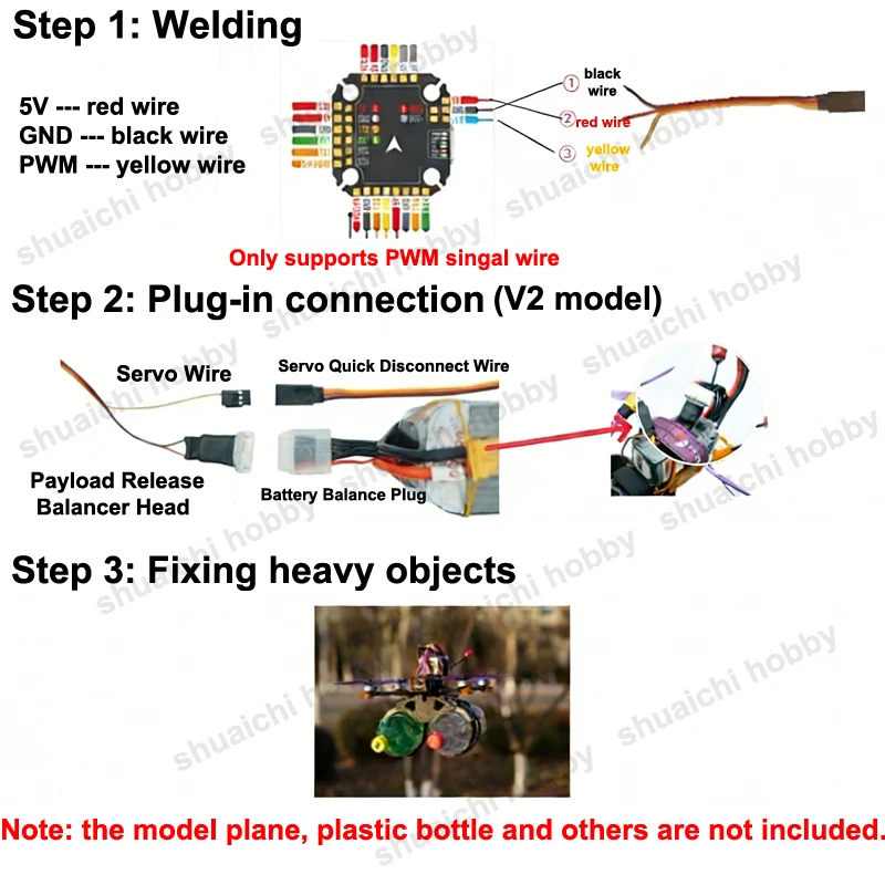 1PCS Strap-type FPV Drone PWM- - مراجعة Drone Battery Strap وسعره