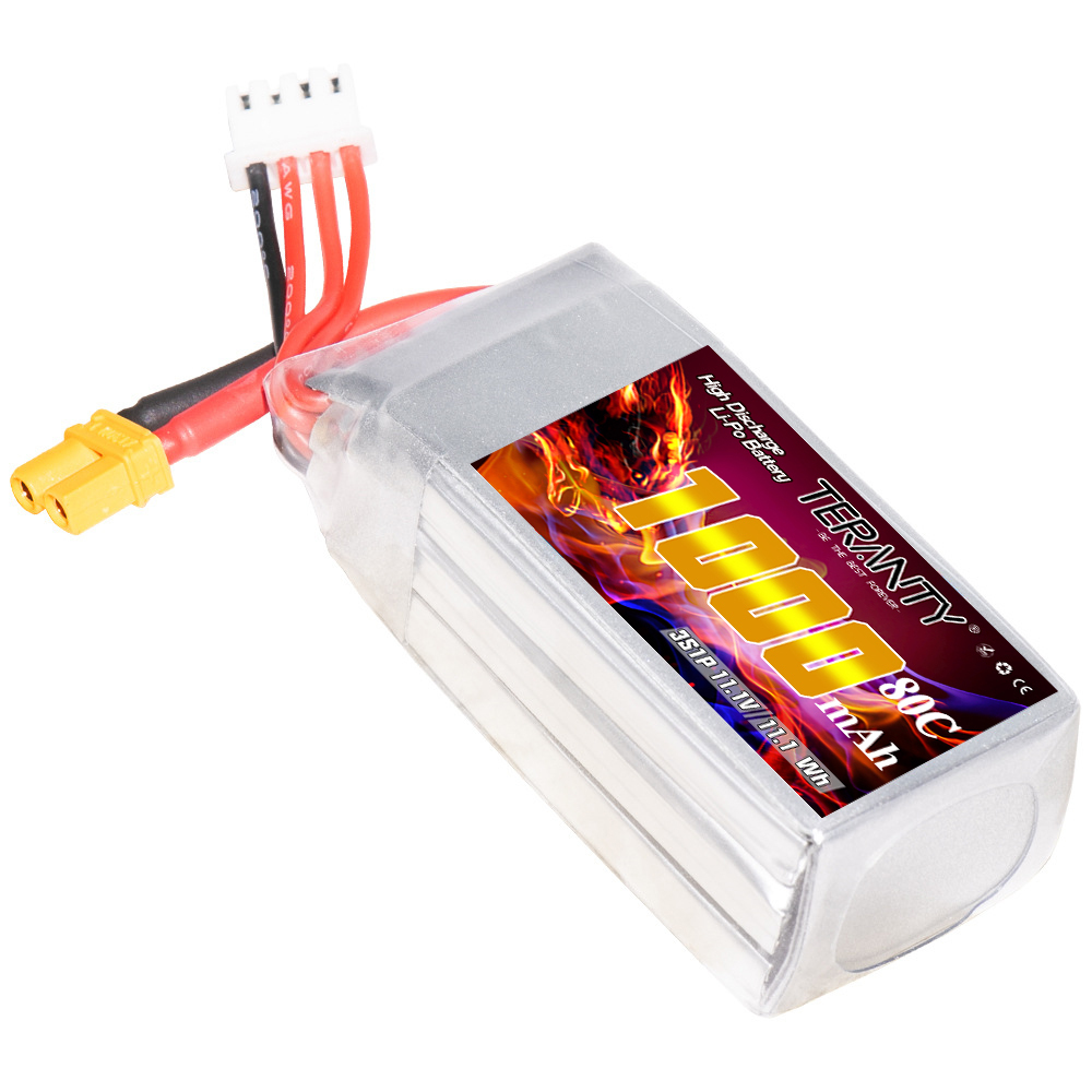 TERANTY 3S 11.1V 80C/160C 1000 - مراجعة Drone Battery 3S وسعره