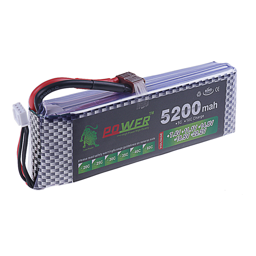 3S Lipo Battery 11.1V 5200mah  - مراجعة Drone Battery 3S وسعره