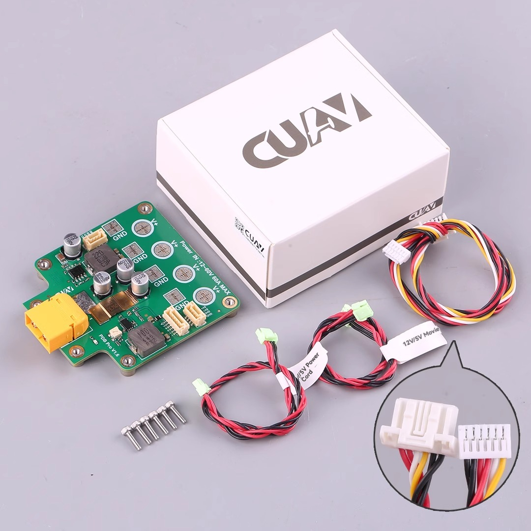 CUAV CPDB High-voltage Distrib - مراجعة Drone Battery High Voltage وسعره
