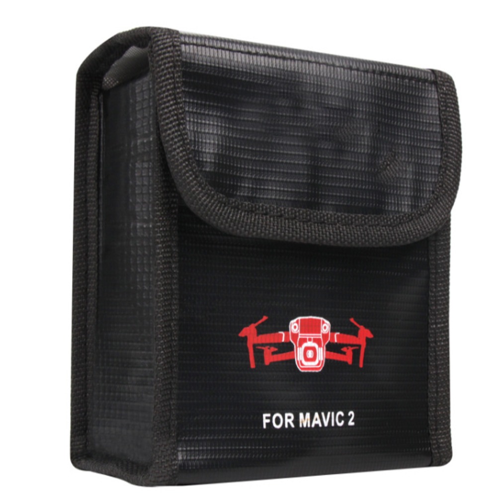 For DJI MAVIC 2 Drone LiPo Bat - مراجعة Drone Battery Bag وسعره